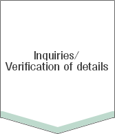 Inquiries/ Verification of details