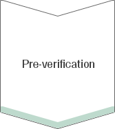 Pre-verification